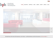 Tablet Screenshot of hph.de